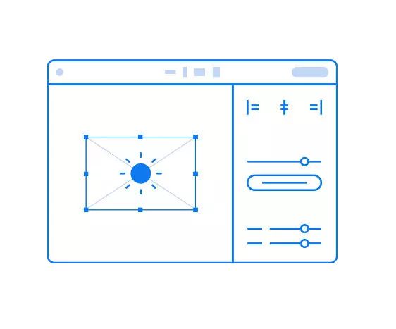Responsive website builder here